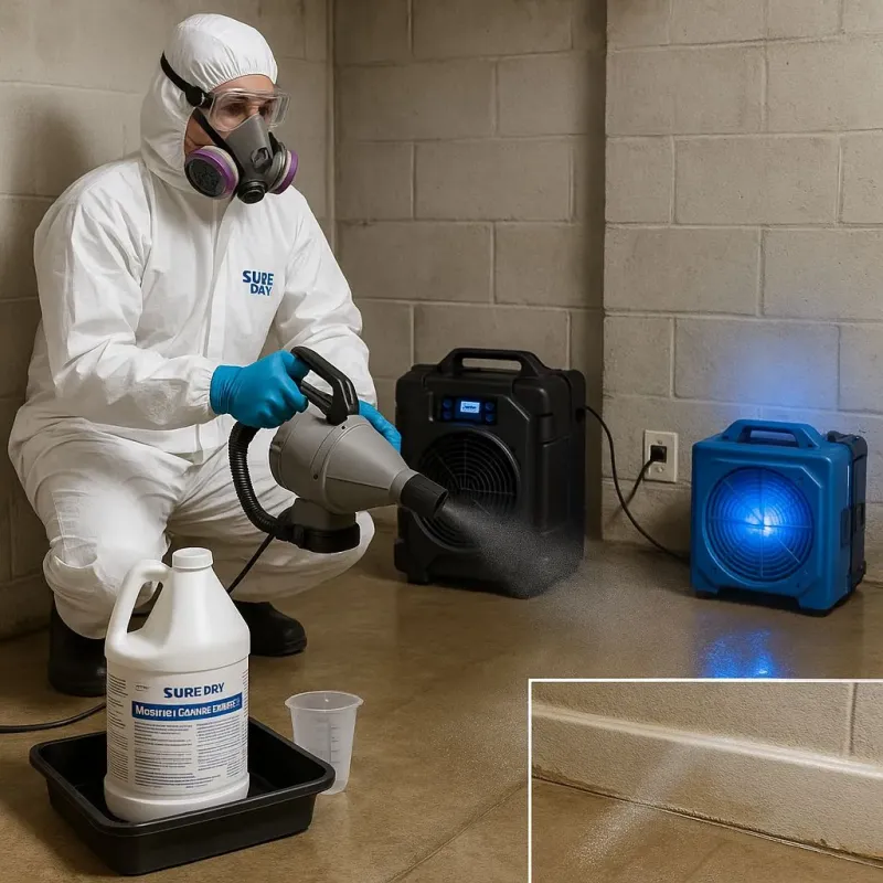 Sanitization and Odor Removal process in Henderson, TN
