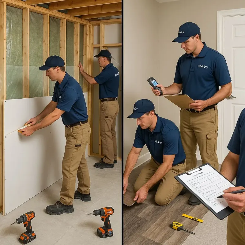 Repairs and Reconstruction process in Henderson, TN