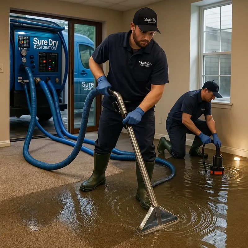 Water Extraction and Removal process in Henderson, TN
